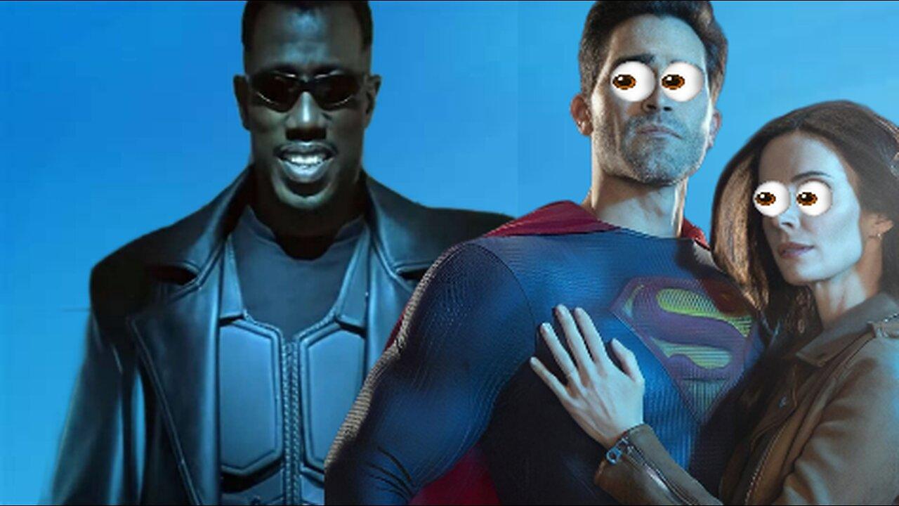 Superman, Lois, and Blade