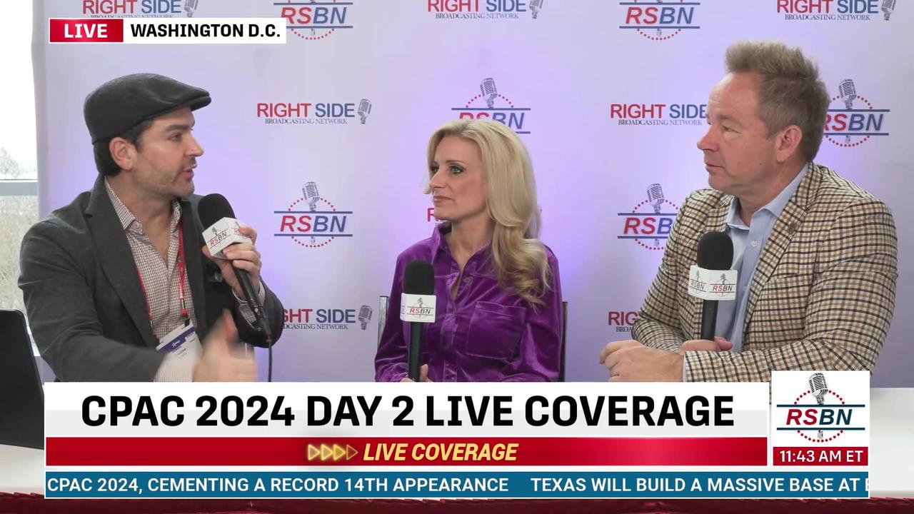 RSBN Interviews Brandon Straka at CPAC 2024 One News Page VIDEO