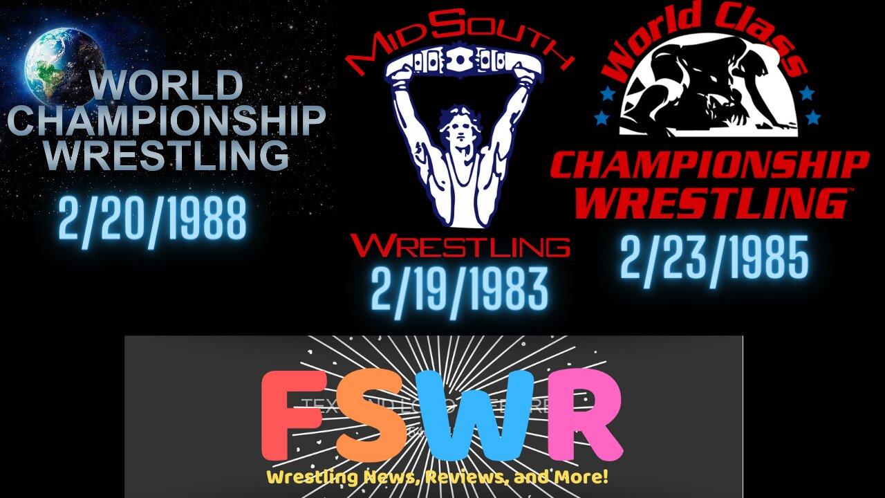 Classic Wrestling: NWA WCW 2/20/88, Mid-South Wrestling 2/19/83, WCCW 2/23/85 Recap/Review/Results