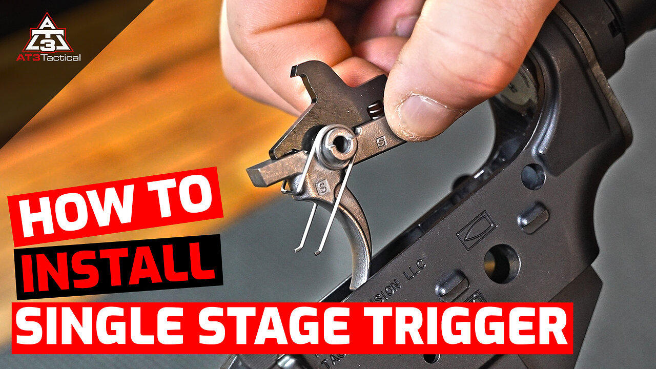 How To Install a Single Stage Trigger on AR Rifles