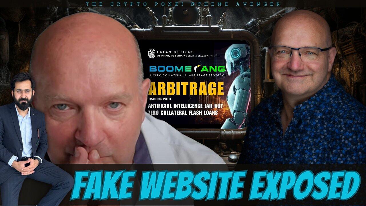 The BOOMERANG Deception Exposing WAAS Fake Website