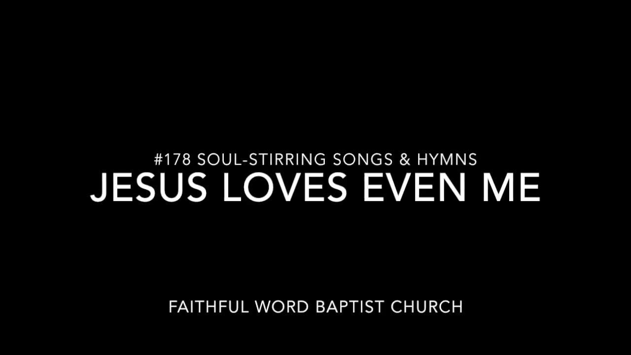 Jesus Loves Even Me Hymn  sanderson1611 Channel Revival 2017