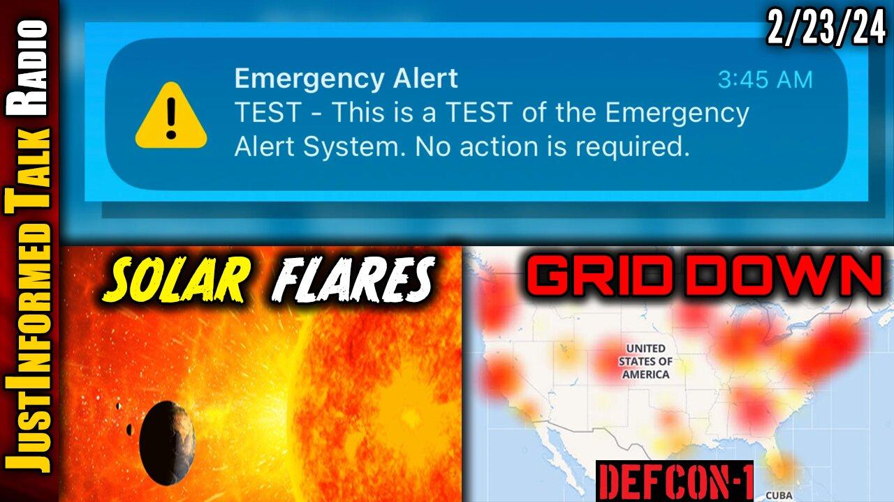 Did Major US Cyber Networks Get Hit By A Massive Cyber Attack Or An X-Class Solar Flare?