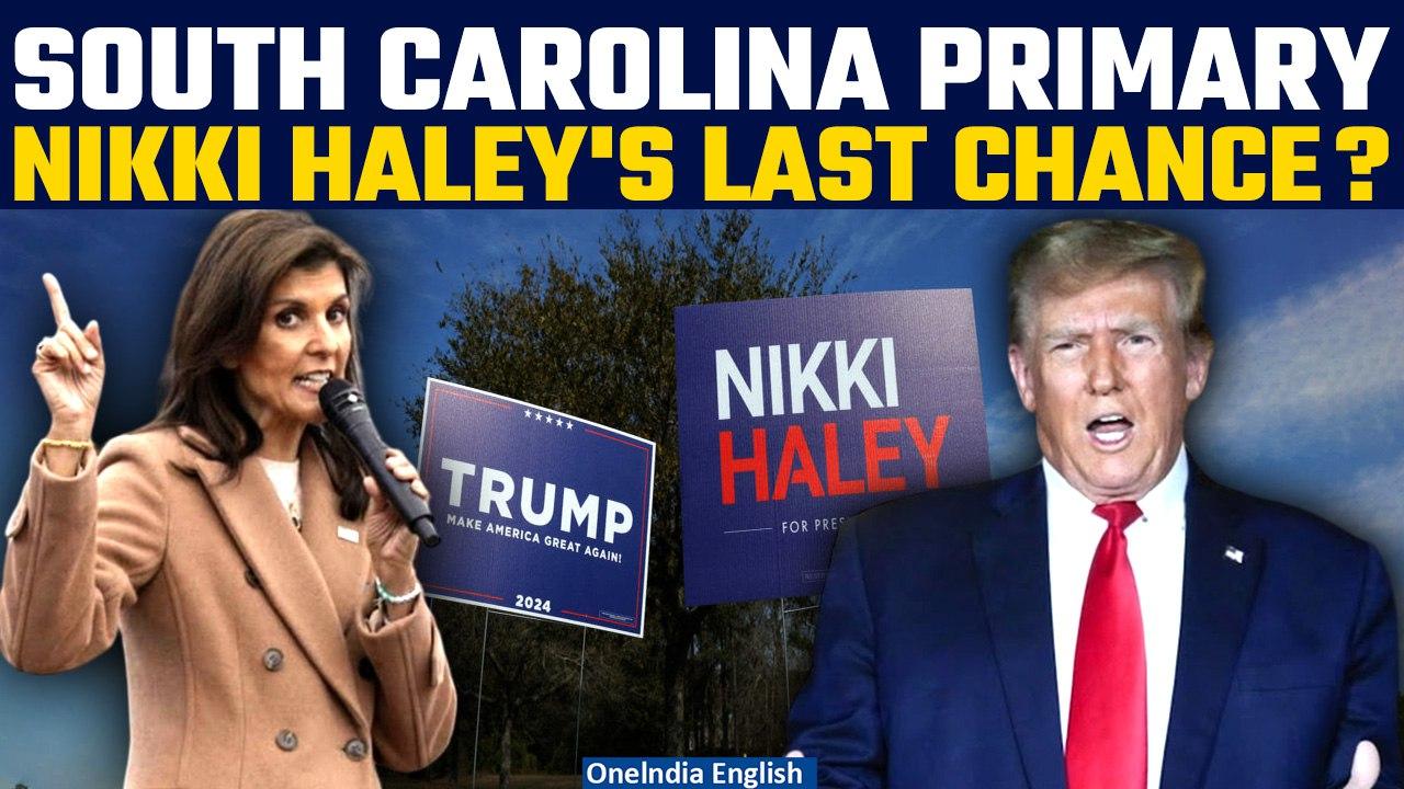 South Carolina Republican Primary: Is this Nikki Haley's final chance to challenge Trump? | Oneindia