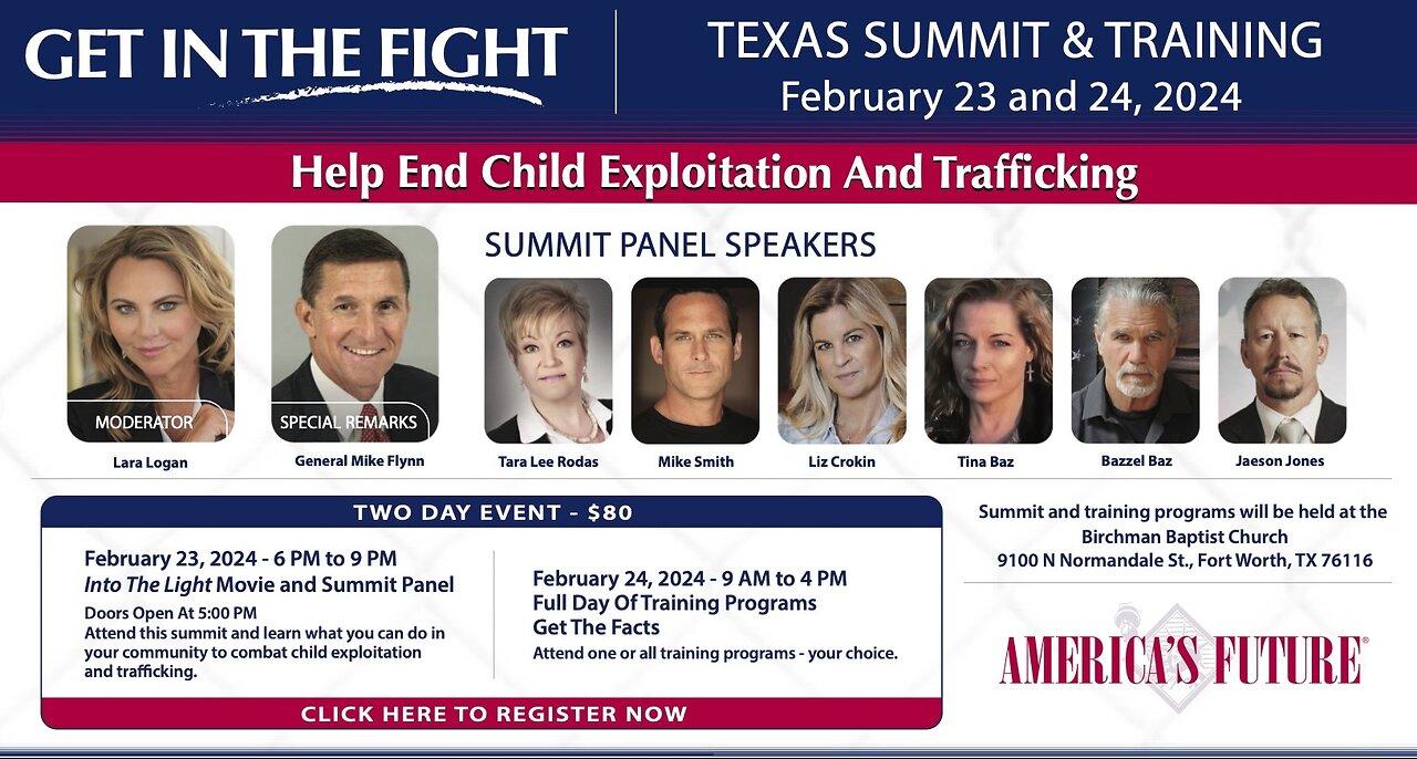 Get In The Fight Summit LIVE from Fort Worth, Texas