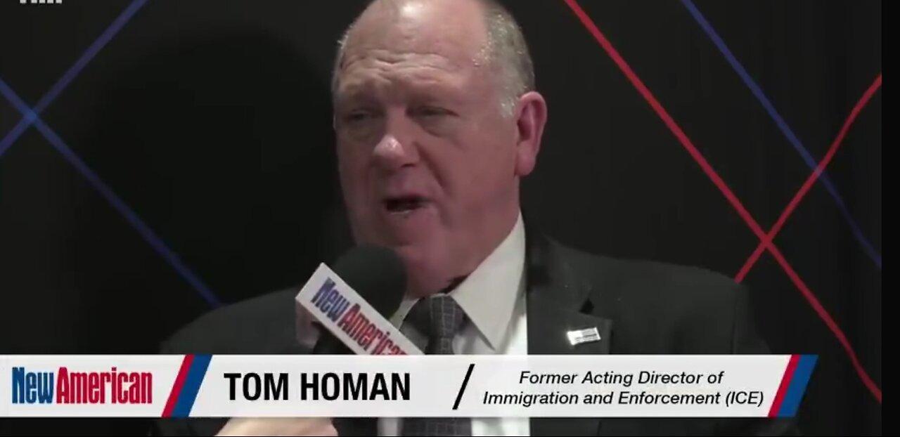 TOM HOMAN: U.S. BORDER BROKEN BY DESIGN. Illegals Included in Census Means More Political Power