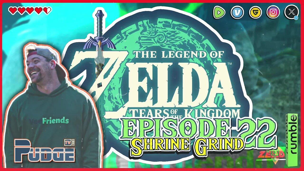 🟢The Legend of Zelda: TOTK Ep 22 | Saturday Morning Shrine Grind | Pudge Plays Video Games