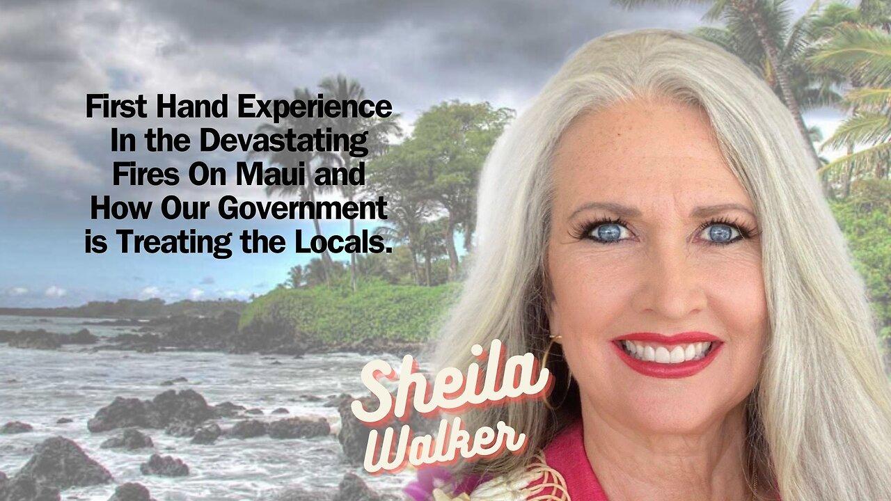 Sheila Walker. What do you think is behind the Maui wildfires??