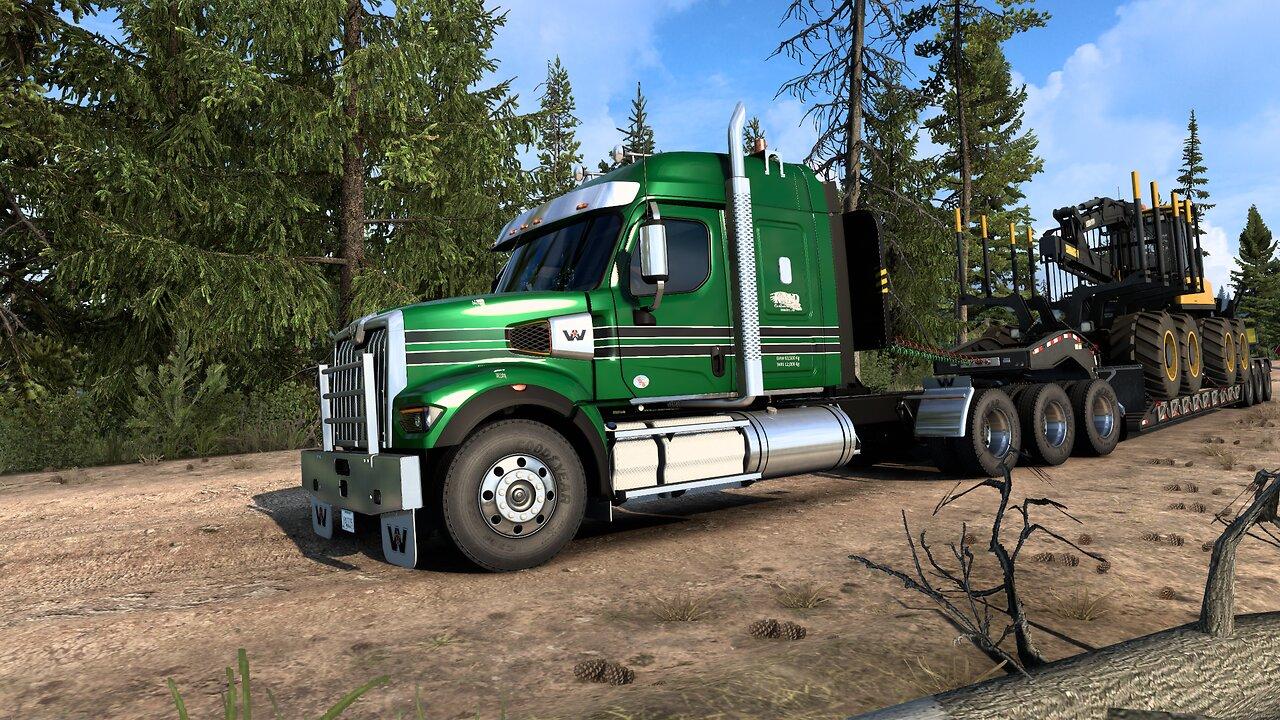 American Truck Simulator - Real companies/traffic