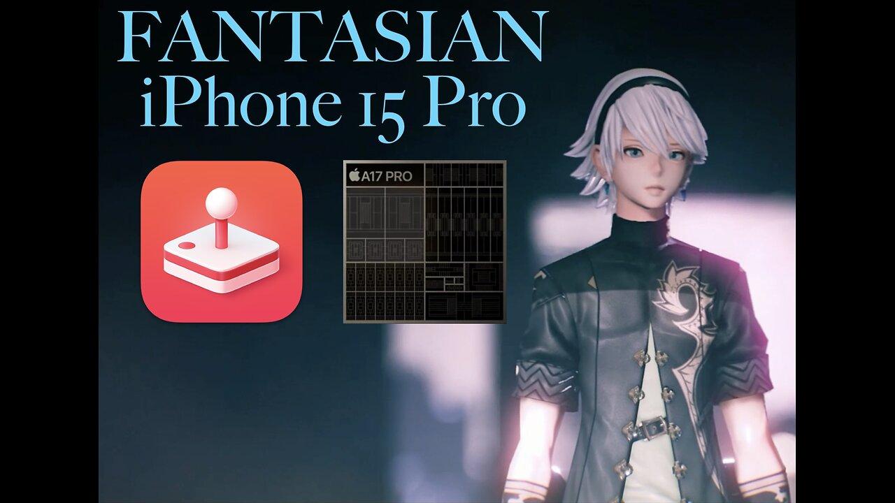 Fantasian, iPhone 15 Pro, performance & game play