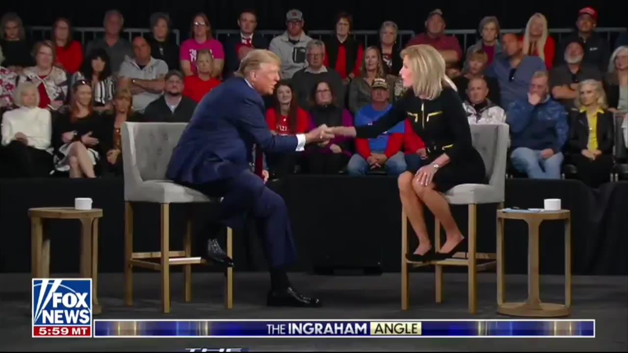 Trump Town Hall With Laura Ingraham [Full]