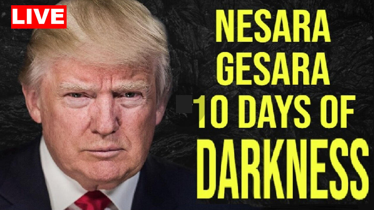 Trump’s NESARA Announcement, Starlink EBS, and the Countdown to 10 Days of Darkness!