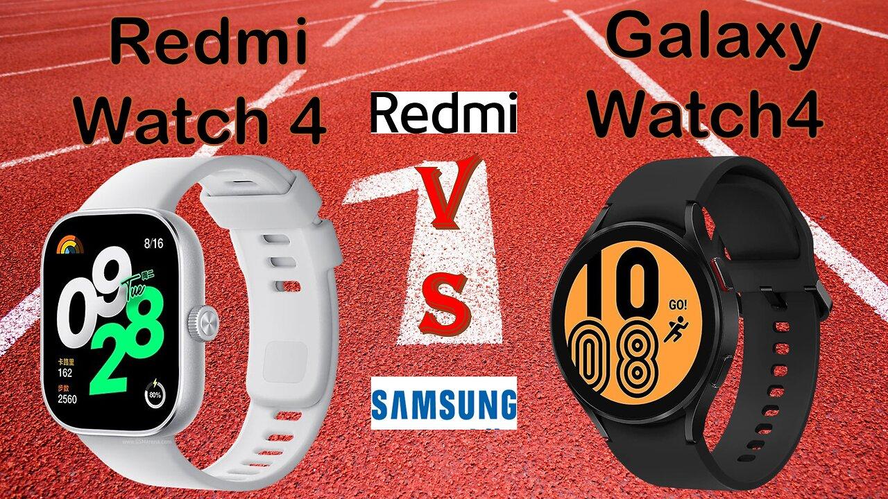Xiaomi Redmi Watch 4 vs Samsung Galaxy Watch4 | full specifications |  @technoideas360