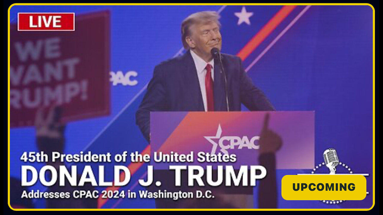Trump Addresses CPAC 2024 in D.C. - 2/24/24