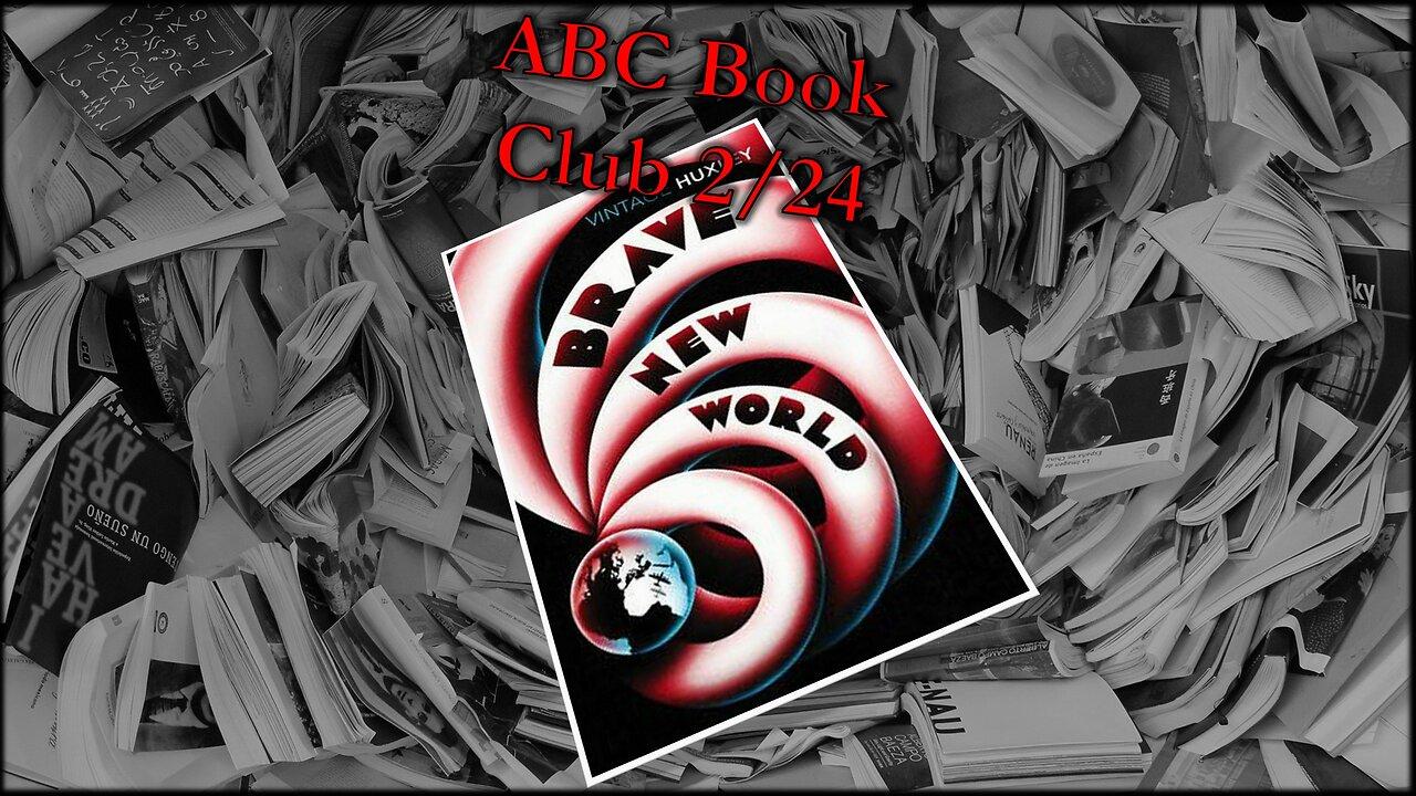 Book Club Live Stream on Brave New World by Aldous Huxley
