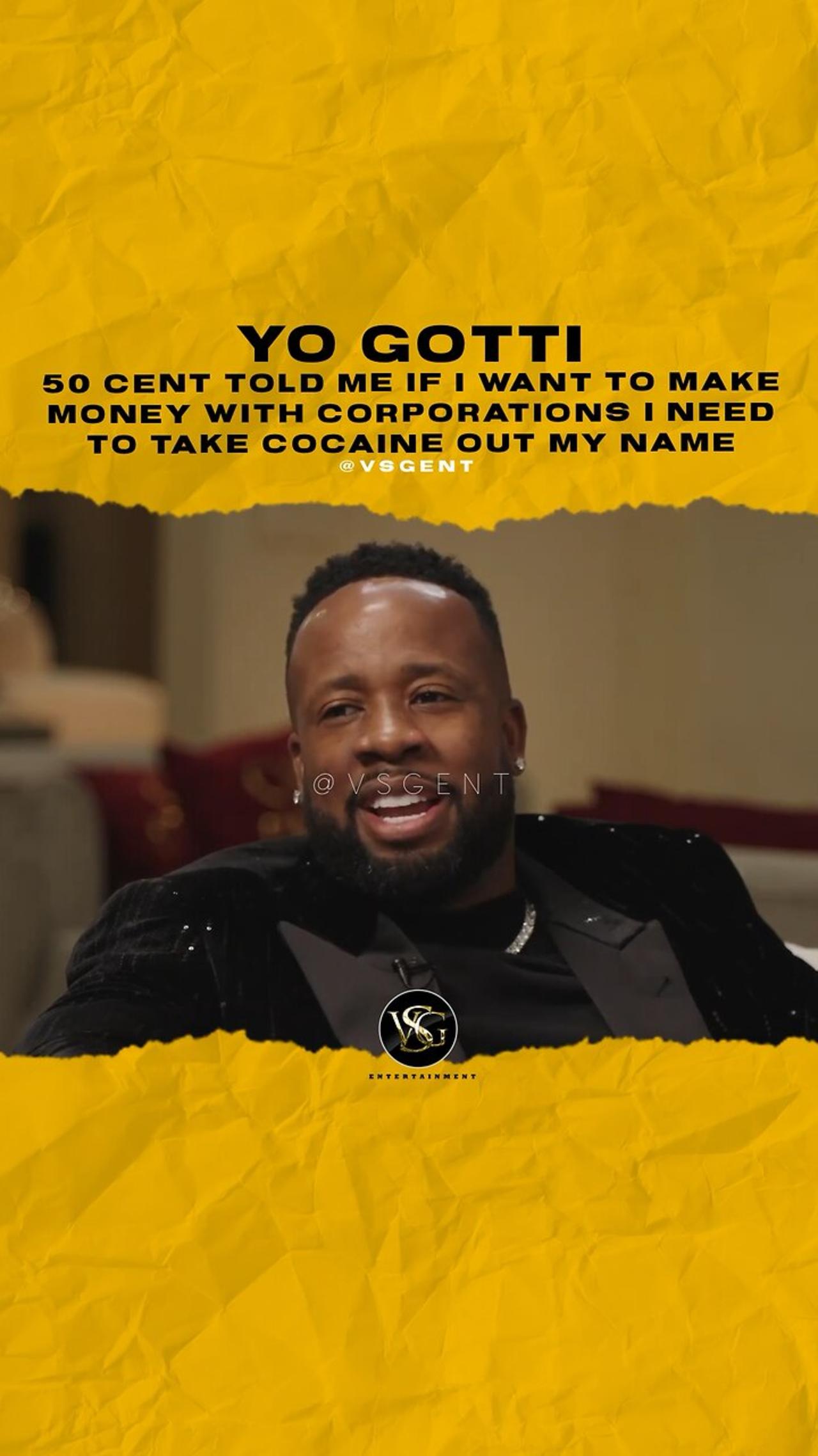 @50cent told me If I want to make money with corporations I need to take ❄️ out my name.