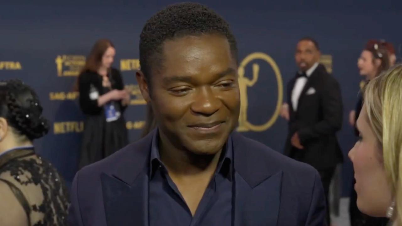 David Oyelowo on Bass Reeves Getting the Attention He Deserves at the SAG Awards | THR Video