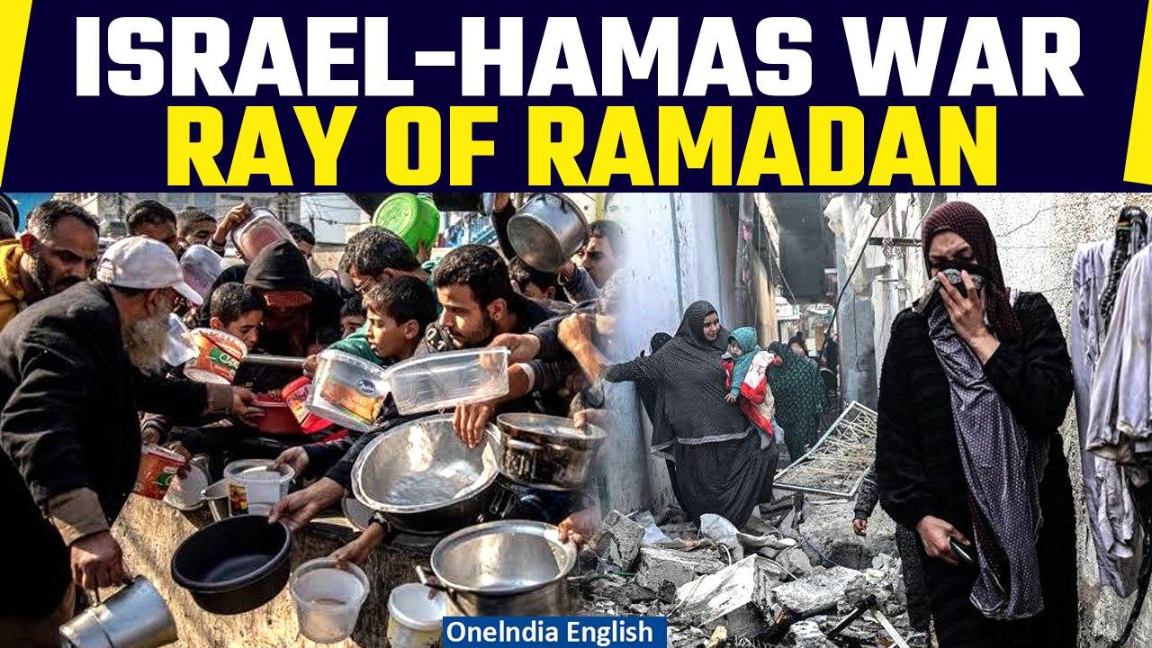 Israel-Hamas: Hunger Grips War-Hit Gaza Amid Ongoing Truce Talks before Ramadan | Oneindia News
