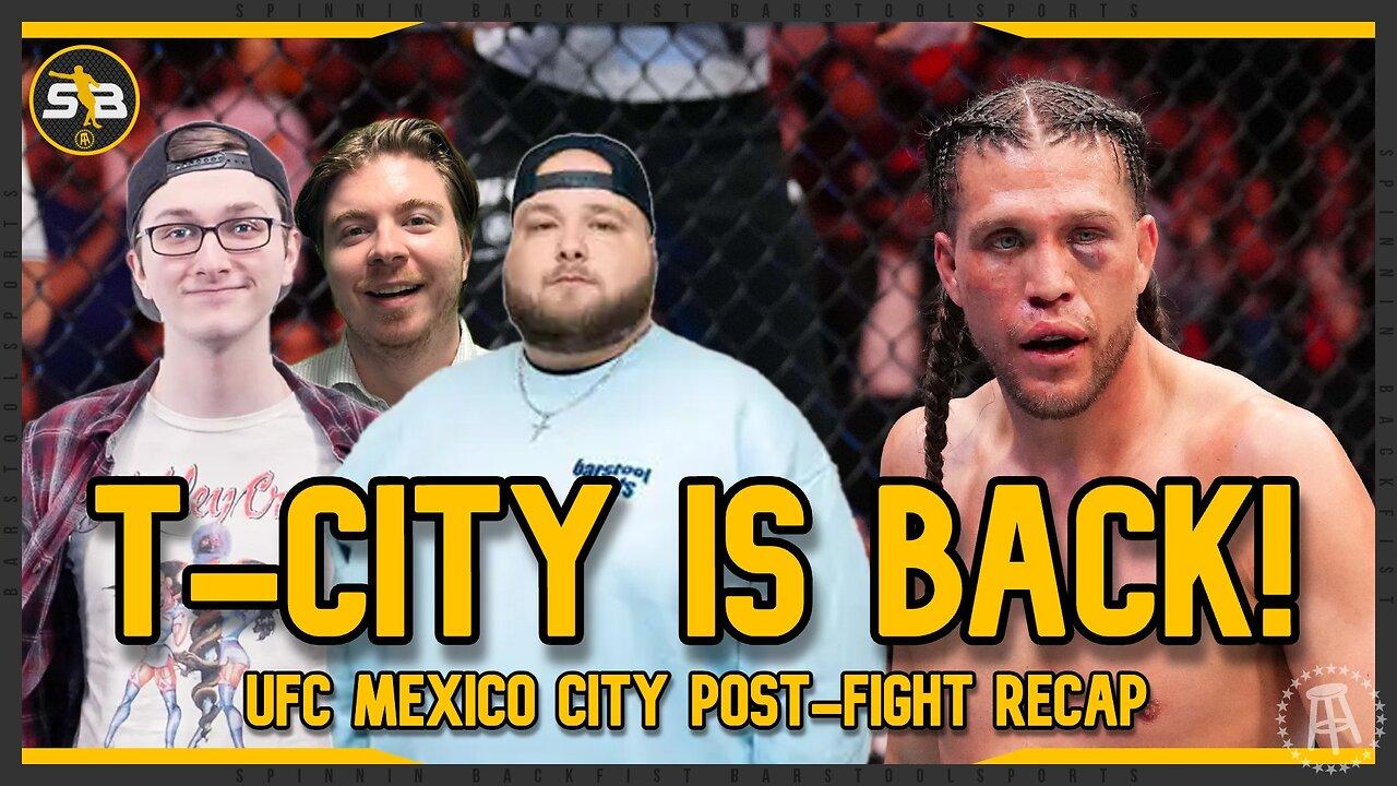 VINTAGE BRIAN ORTEGA! ROYVAL STUNS MORENO...UFC MEXICO CITY LIVE REACTION