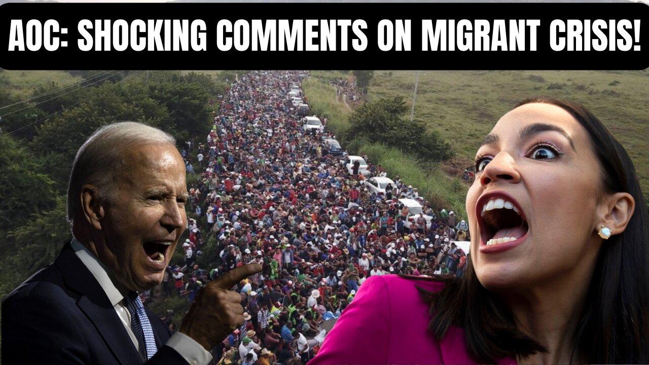 AOC Shocks the Nation Calling the Illegal Migrant Crisis a Hoax!