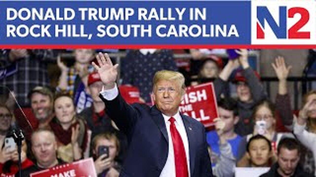 LIVE: President Donald Trump Get Out The Vote Rally in Rock Hill, S.C. | NEWSMAX2