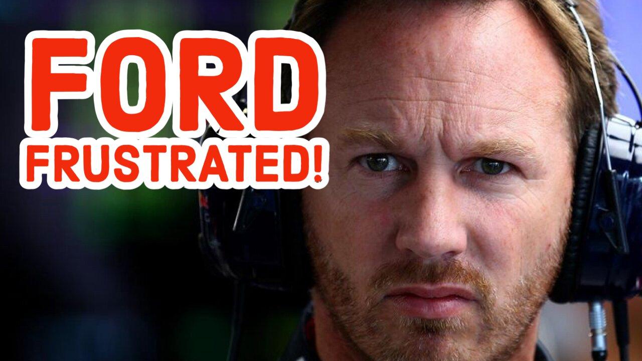 Ford put MORE pressure on Red Bull to cover HORNER allegations #breakingnews