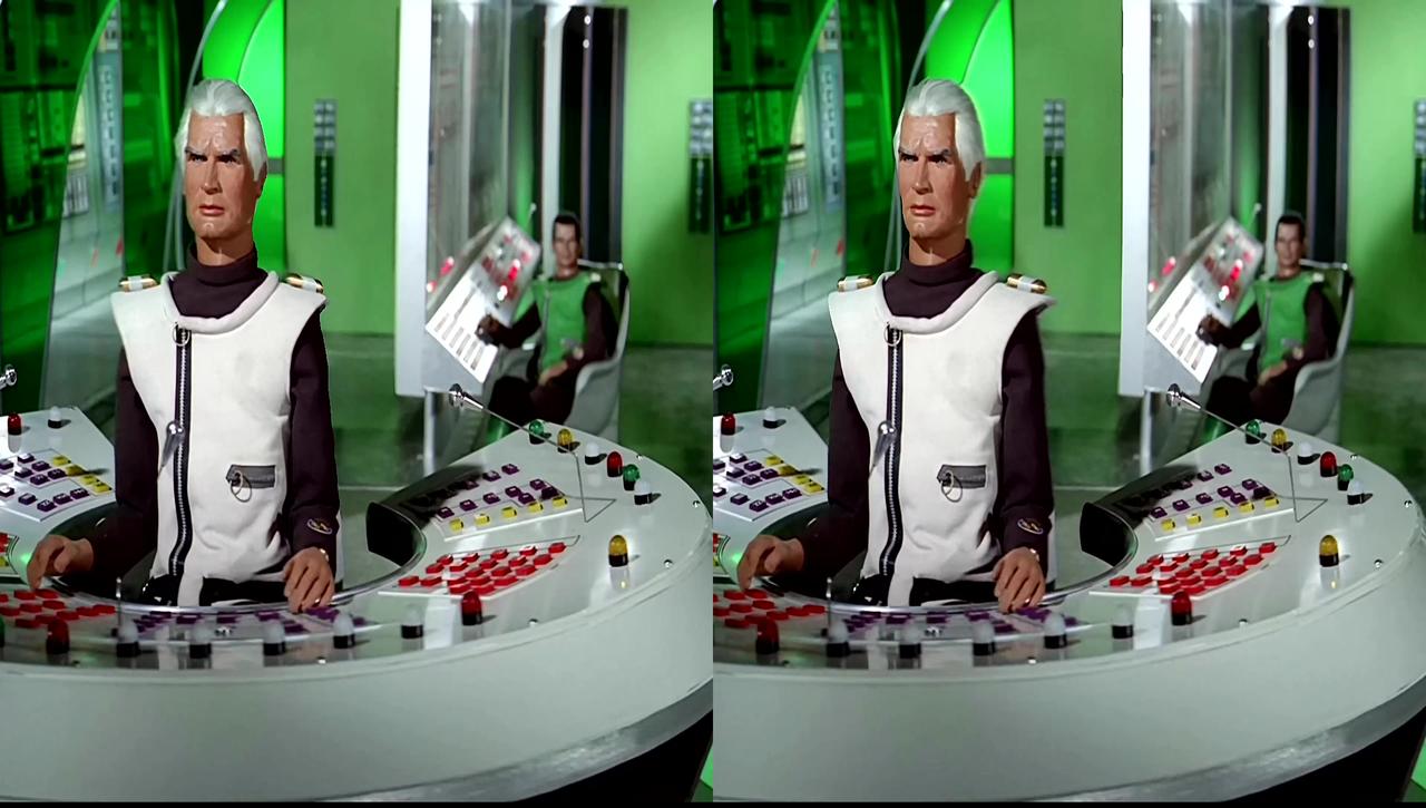 3D SBS  Captain Scarlet and the Mysterons 4K L 4K R  SUPER SCALE 80% MORE BACKGROUND DEPTH P14