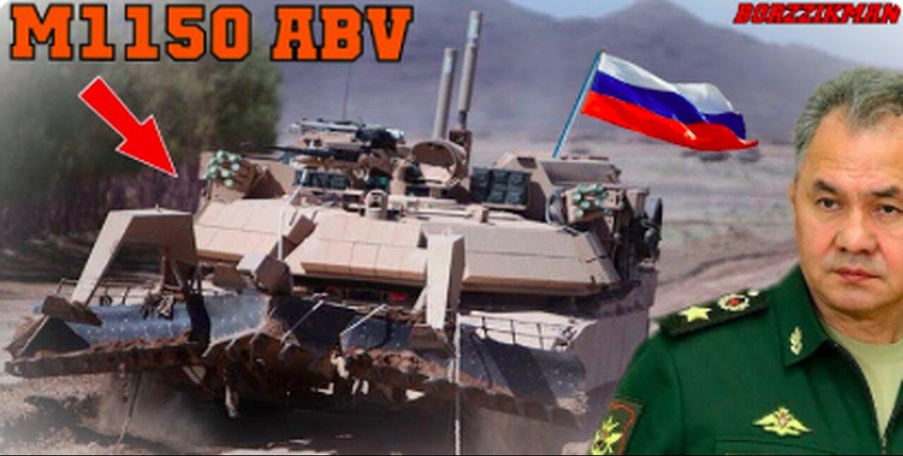 Great Achievement: Russian Army Captured SEVERNOYE and US 'M1150 ABV' Based On The M1 ABRAMS Chassis
