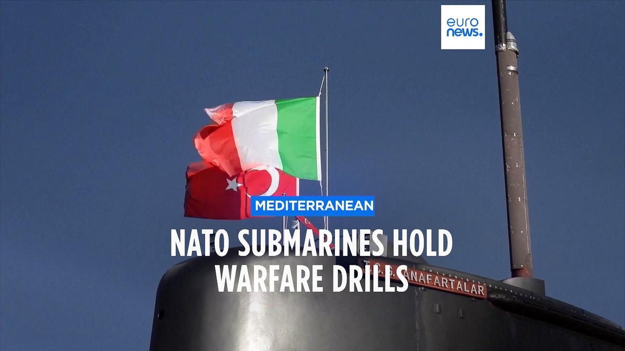 NATO member states test underwater capabilities off Sicilian coast