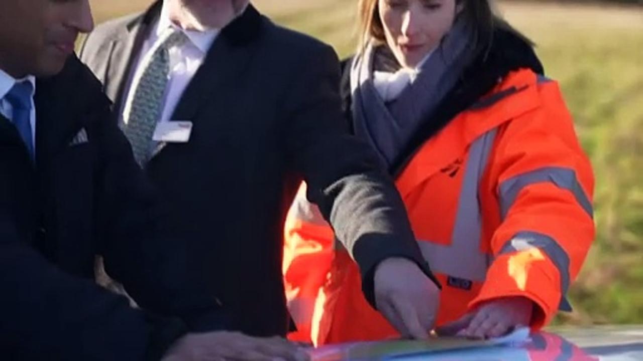 PM visits construction site of new train station near York