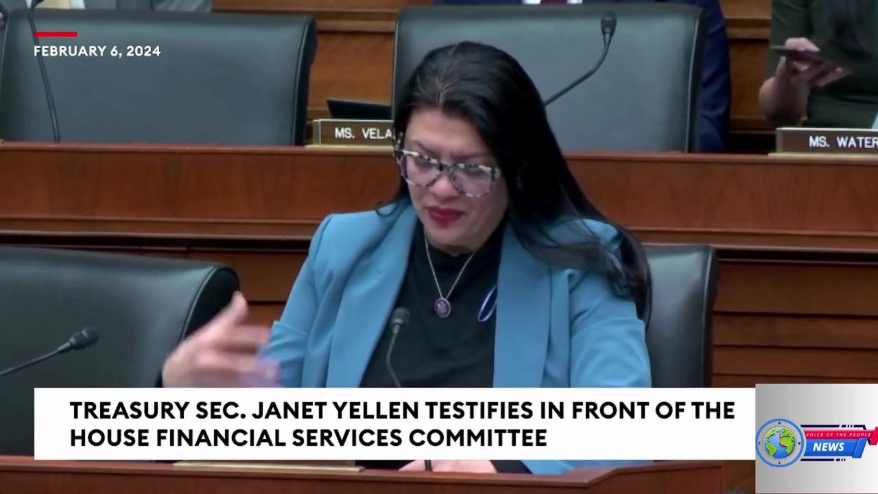 Rashida Tlaib Presses Janet Yellen For Regulations Of The 'Shadow Banking Sector'
