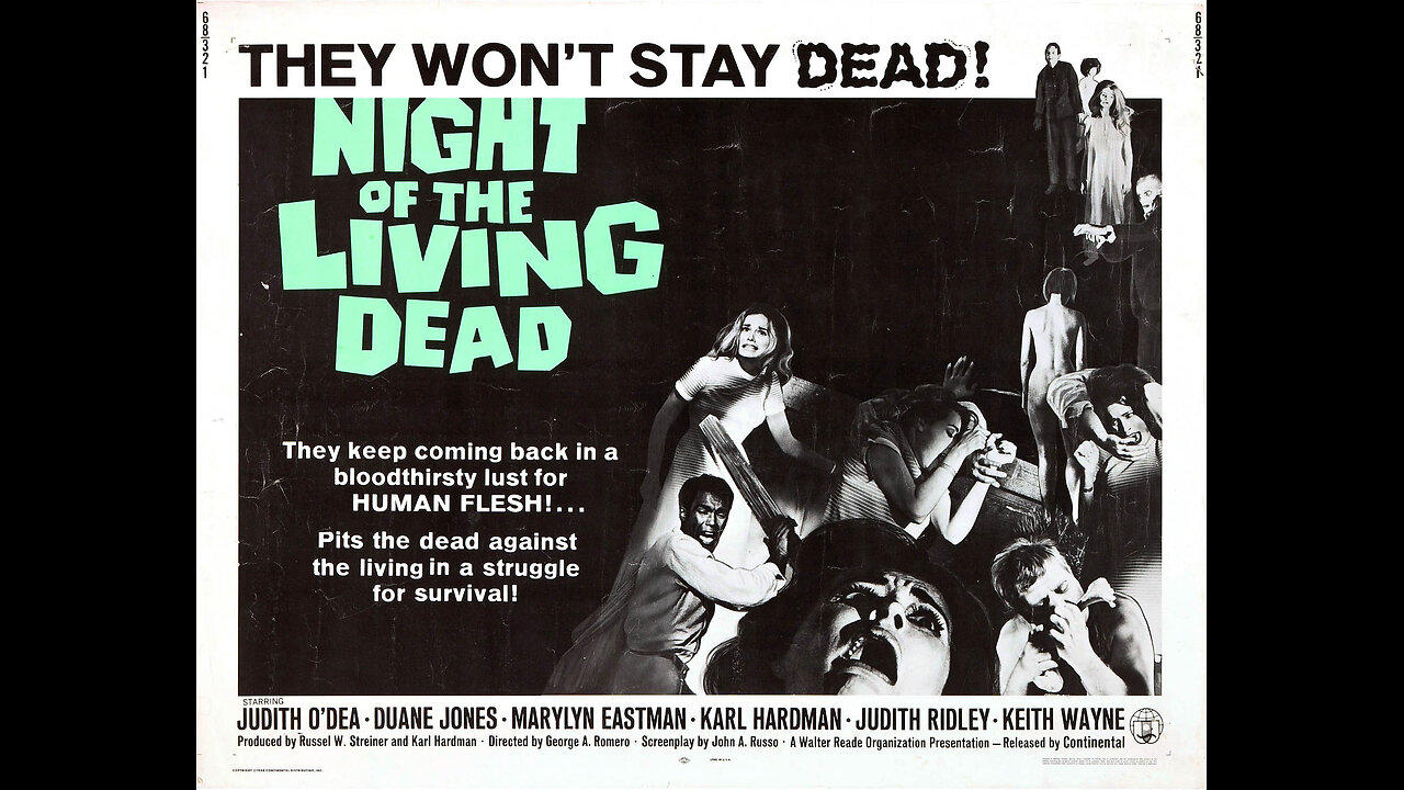 FULL MOVIE - Night of the Living Dead (1968) 720p