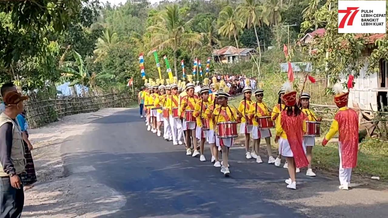 Exciting Public Carnival Ndora Village Wonderful Indonesia Indonesia's 77th Independence Day,