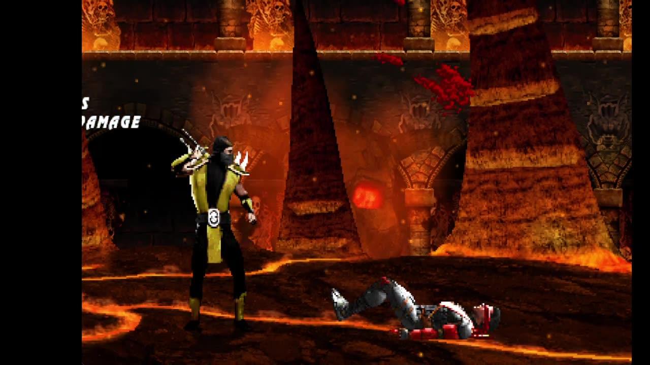 Mortal Kombat Project - New CityPoint King & Queen Version - Scorpion Practice Mode & Ladder Run