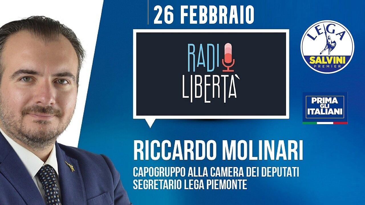 🔴 QUI PARLAMENTO - On. Riccardo Molinari, Capogruppo Camera Lega, a Radio Libertà (26/02/2024).