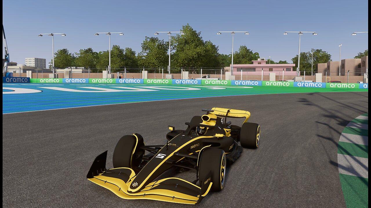 F1 Career 2023 Part 3 - Jeddah Corniche Circuit practice session