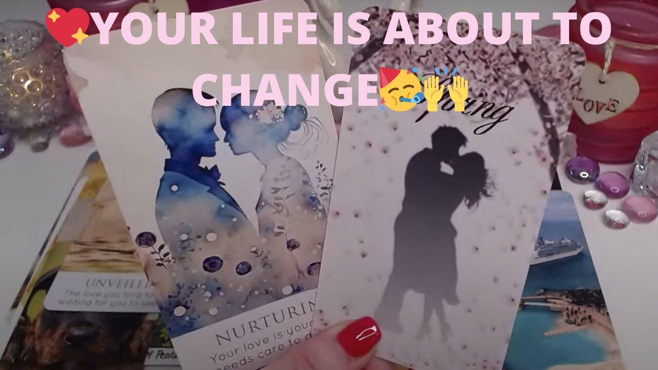💖YOUR LIFE IS ABOUT TO CHANGE🥳🙌 IT JUST FEELS RIGHT 💥😲💘 LOVE TAROT COLLECTIVE READING ✨