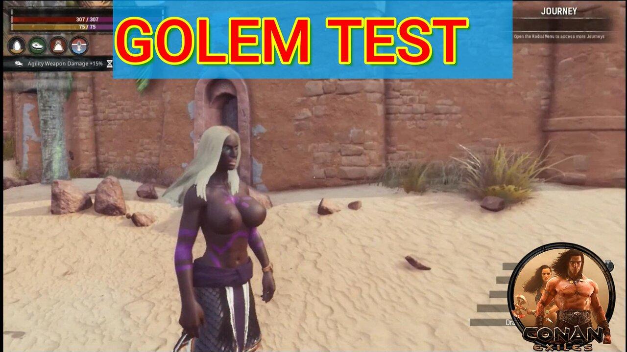 Conan Exiles, Golem Test, Busty, #Boosteroid - One News Page VIDEO