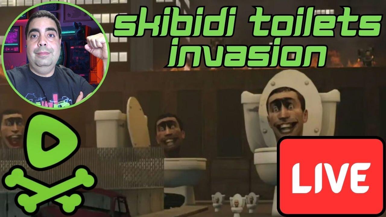 It's a Skibidi Toilet Invasion!!! AAAAHHH!!! 🚽😱🔫