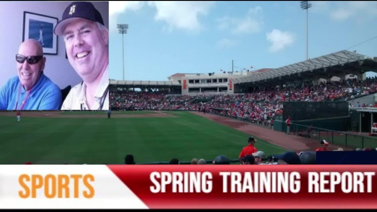 SPORTS TALK WITH DON HENDERSON AND DOUG MILES SPRING TRAINING SHOW FROM SARASOTA FLORIDA