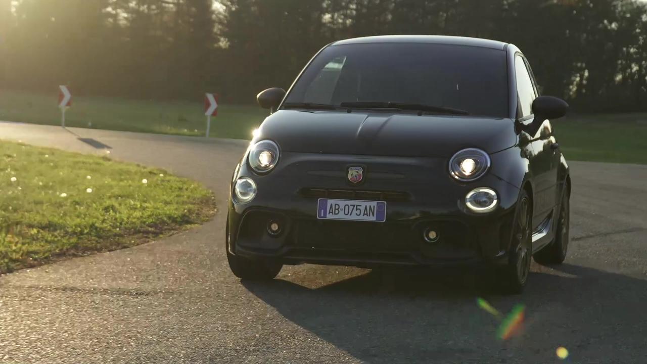 New Abarth 695 75° Anniversario - the limited edition in only 1,368 units to celebrate the Brand's 75th anniversary and pay tri