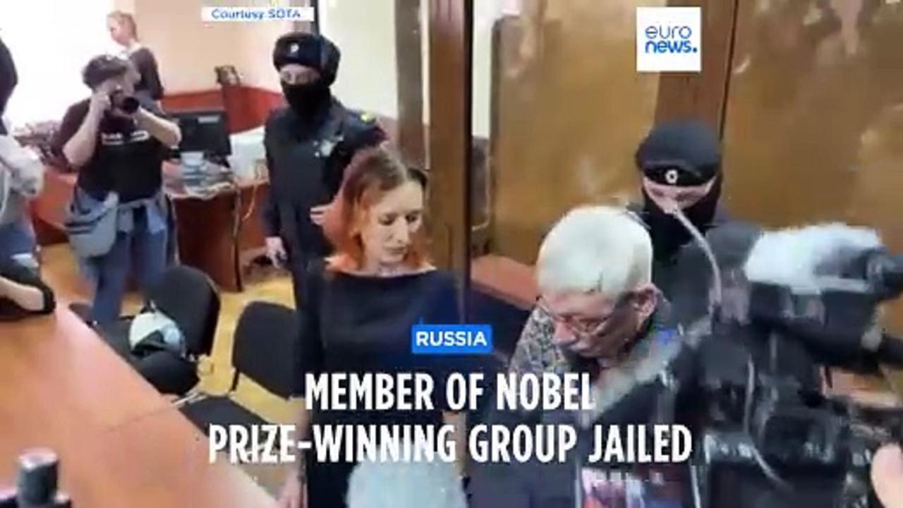 Oleg Orlov, co-chair of Nobel Peace Prize winning group, sentenced to 30 months in jail in Russia