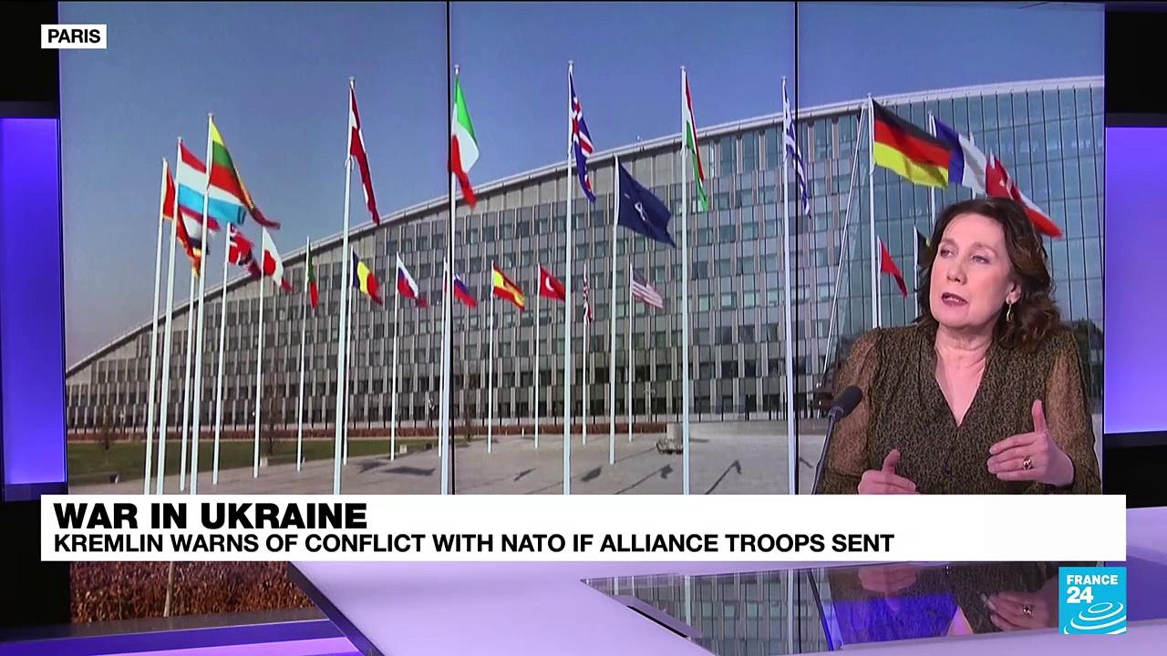 Kremlin warns of conflict with NATO if alliance troops fight in Ukraine