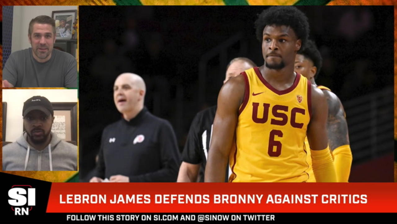 LeBron James Defends Bronny Against Critics