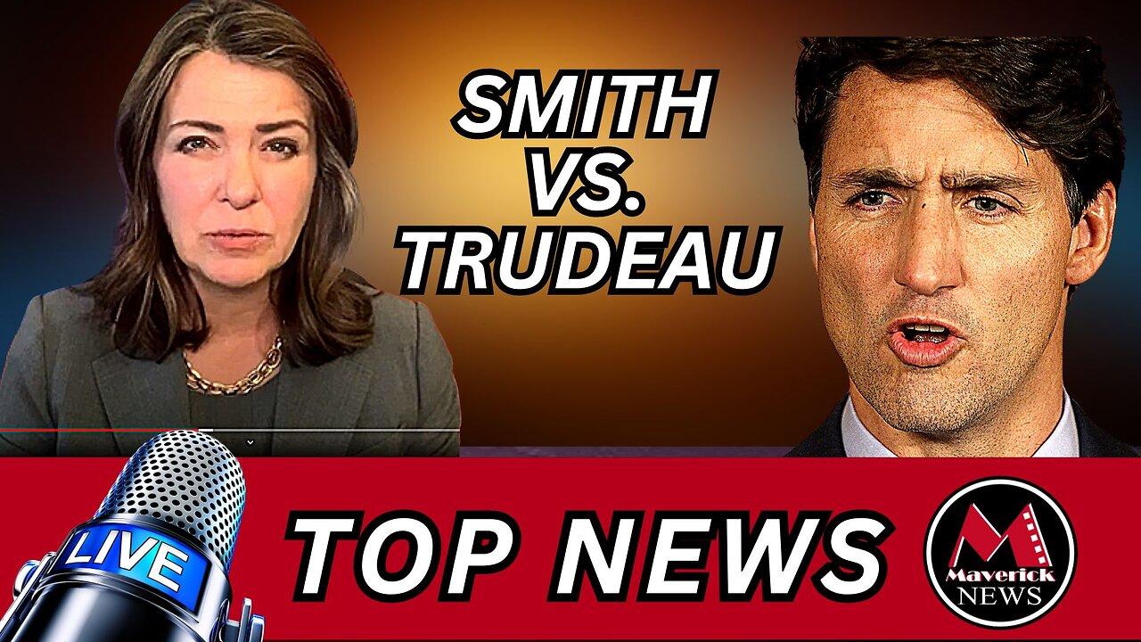 Justin Trudeau Vs. Danielle Smith: Tensions Between The West & Trudeau Rise