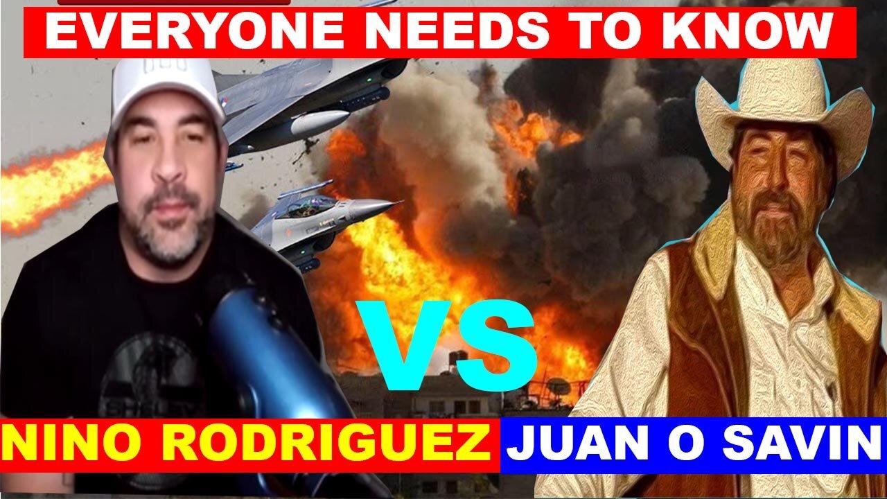 NINO Rodriguez & Juan O Savin Huge 02.26 💥 "EVERYONE NEEDS TO KNOW" 💥 Bejamin Fulford