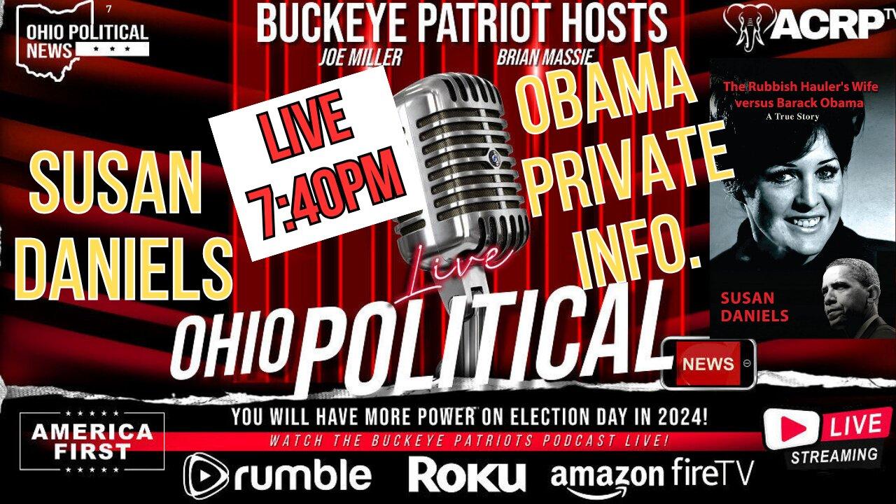 Susan Daniels Author The Rubbish Hauler's Wife versus Barack Obama | Buckeye Patriots Podcast LIVE 7:40pm