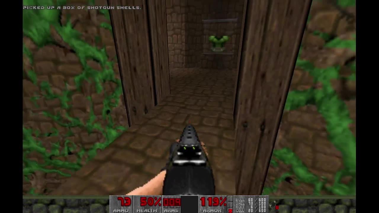 Brutal Final Doom - The Plutonia Experiment - Ultra Violence - Congo (Level 1) - 100% Completion