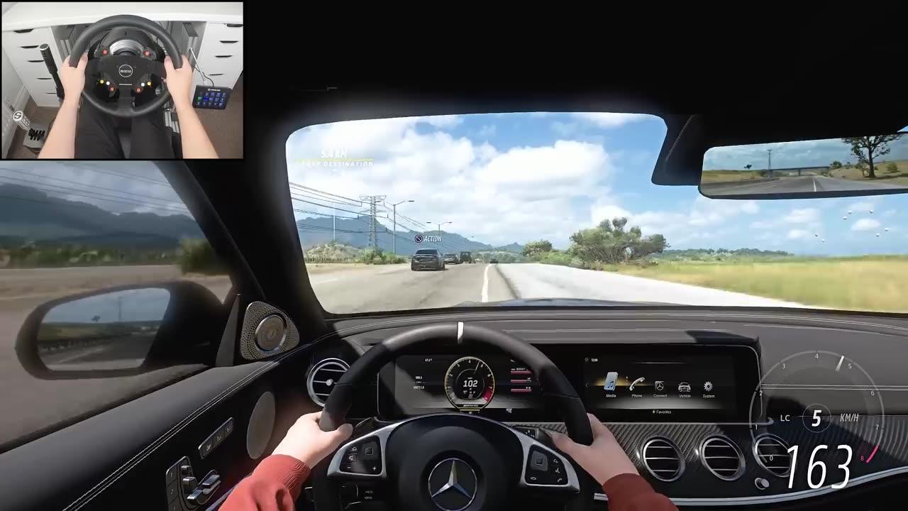 MAFIA CONVOY - Forza Horizon 5 (Steering Wheel + Shifter) Gameplay