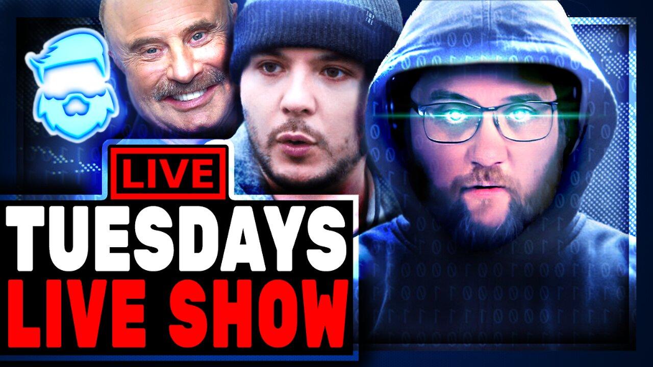 Tim Pool Suing Google? Tucker Carlson Assassination Attempt, Dr. Phil Destroys The View & More